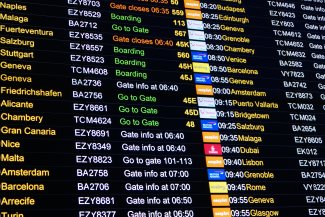 Airport Departure Board