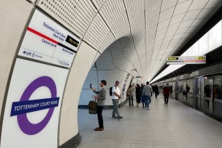 Elizabeth Line platform