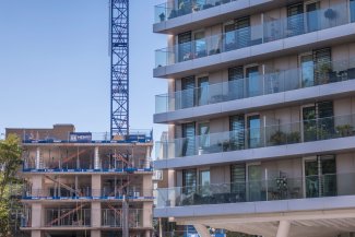Residential development in south west London.