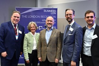 Speakers at the BusinessLDN Conservative Party reception
