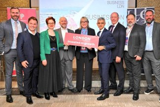Group of business colleagues at MIPIM25