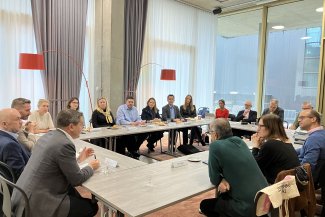 Roundtable with Deputy Mayor for Housing - boardroom style discussion