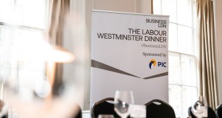 Picture of BusinessLDN's Westminster dinner banner