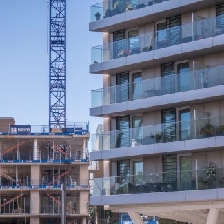 Residential development in south west London.
